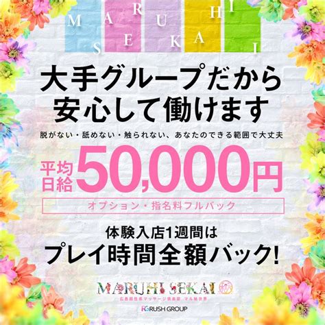 広島の回春性感マッサージ風俗人気ランキング